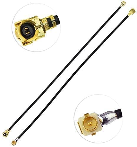 Superbat Cable (30cm/12) Female to Male RF Pigtail 1.13MM Low-Loss Extension Cable Pack of 2