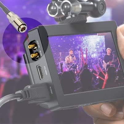 Superbat 3G 6G SDI Cable (Belden 1855A) DIN 1.0/2.3 to BNC SDI Cable for Blackmagic BMCC/BMPCC Video Assist 4K Transmissions and HyperDeck Cameras 2-Pack