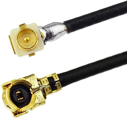Superbat Cable (30cm/12) Female to Male RF Pigtail 1.13MM Low-Loss Extension Cable Pack of 2