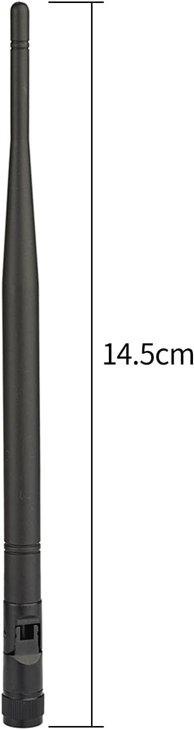 Superbat 4G LTE Cellular Trail Camera Antenna 4dBi Omni-Directional SMA Male Antenna for Spypoint Cuddeback Trail Camera Stealth Cam Tactacam Hotspot Router Security Camera etc.2pcs