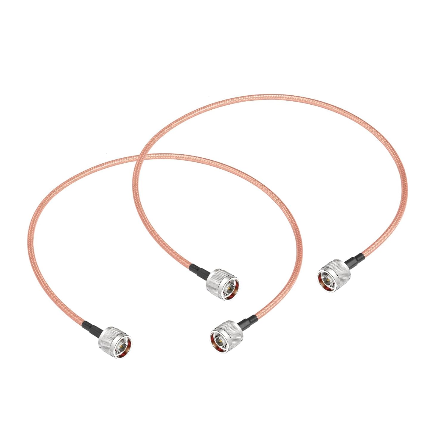 Superbat N Male to N Male Coax Cable 2ft High Power Low Loss RG142 Coaxial Cable for T-Mobile 5G Gateway Router, WiFi Router, Antenna, Signal Booster 2-Pack