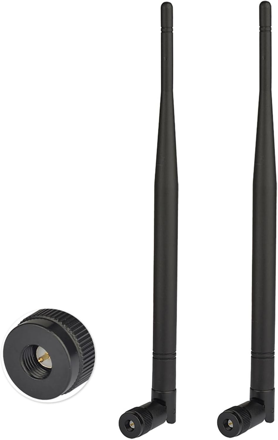 Superbat 4G LTE Cellular Trail Camera Antenna 4dBi Omni-Directional SMA Male Antenna for Spypoint Cuddeback Trail Camera Stealth Cam Tactacam Hotspot Router Security Camera etc.2pcs