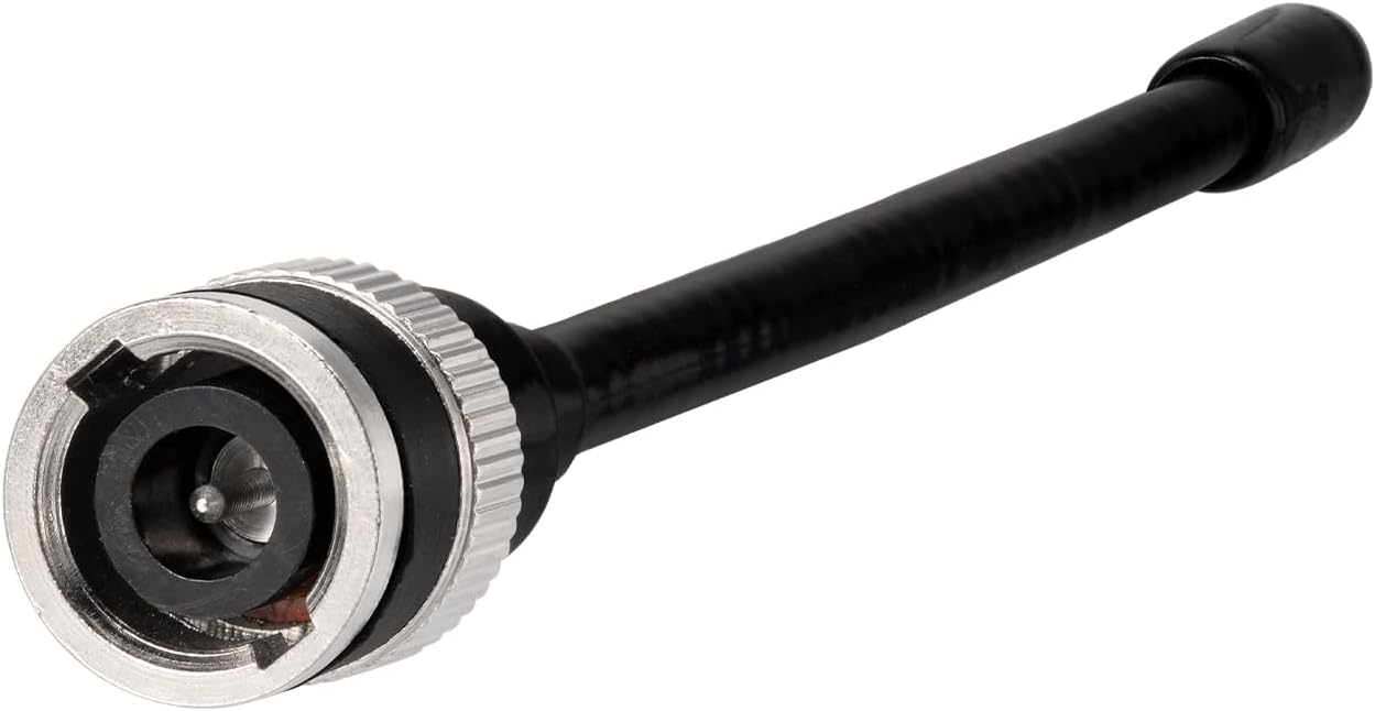 Superbat UHF Antenna 400-470MHz Two Way Radio Antenna with BNC Male Connector CB Handheld/Portable Radio Transceiver Antenna Wireless Walkie Talkie Antenna 2-Pack