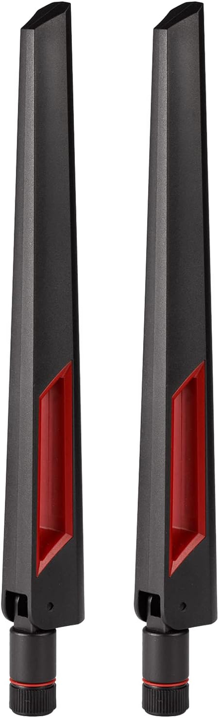 Superbat Dual Band WiFi Antenna 2.4GHz 5GHz 5.8GHz SMA WiFi Antennae for PC Desktop Computer Motherboard PCI WiFi Bluetooth Card Wireless Network Router (2-Pack)