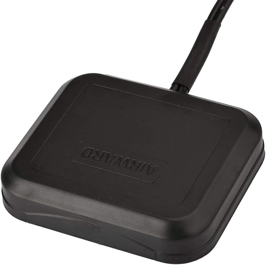 Superbat Vehicle GPS + 4G LTE Magnetic Mount Combination Antenna with SMA Connector for GPS Navigation Head Unit Car Telematics 4G LTE System