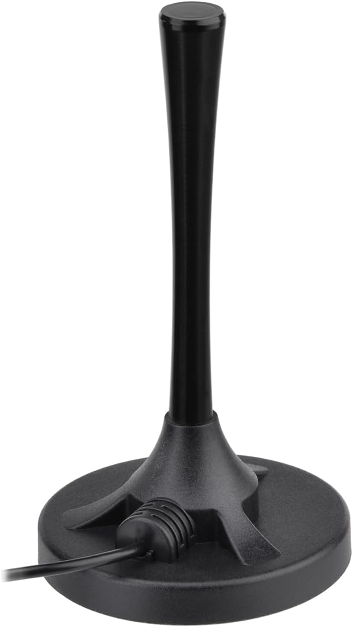 Superbat FM Radio Antenna Strong Magnetic Base Mount FM Antenna for Yamaha Pioneer Onkyo Marantz Sherwood Indoor FM Radio AV Audio Video Bluetooth Home Theater Receiver Tuner