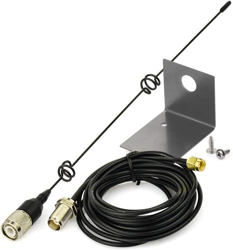 SUPERBAT 800/900MHz Wide Band Omni-Directional LoRa Antenna with SMA Cable for Cellular Router, Gateway, Repeater, Modem, Trail Camera