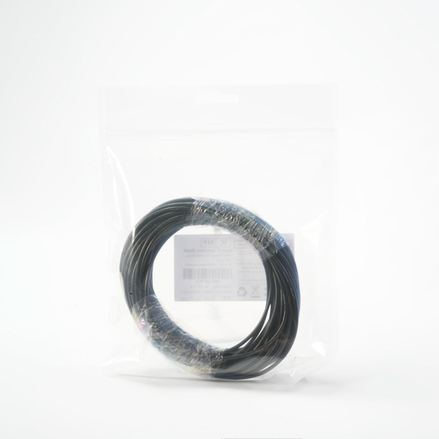 Superbat RF RG174 Coax Coaxial Cable Black 50 Ohm Mini Rg-174 Bare for Radio Cable Or DIY Antenna Wire 17ft