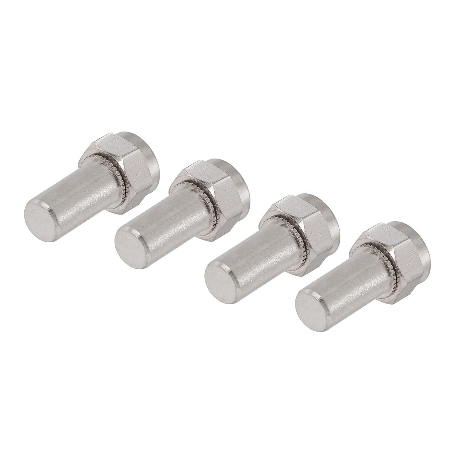 Superbat F-Type 75 Ohm Coaxial Terminator F Male Coax Cap Cover for Coax Splitter Coaxial Cable AMP TV Antenna Wall Plates 4-Pack