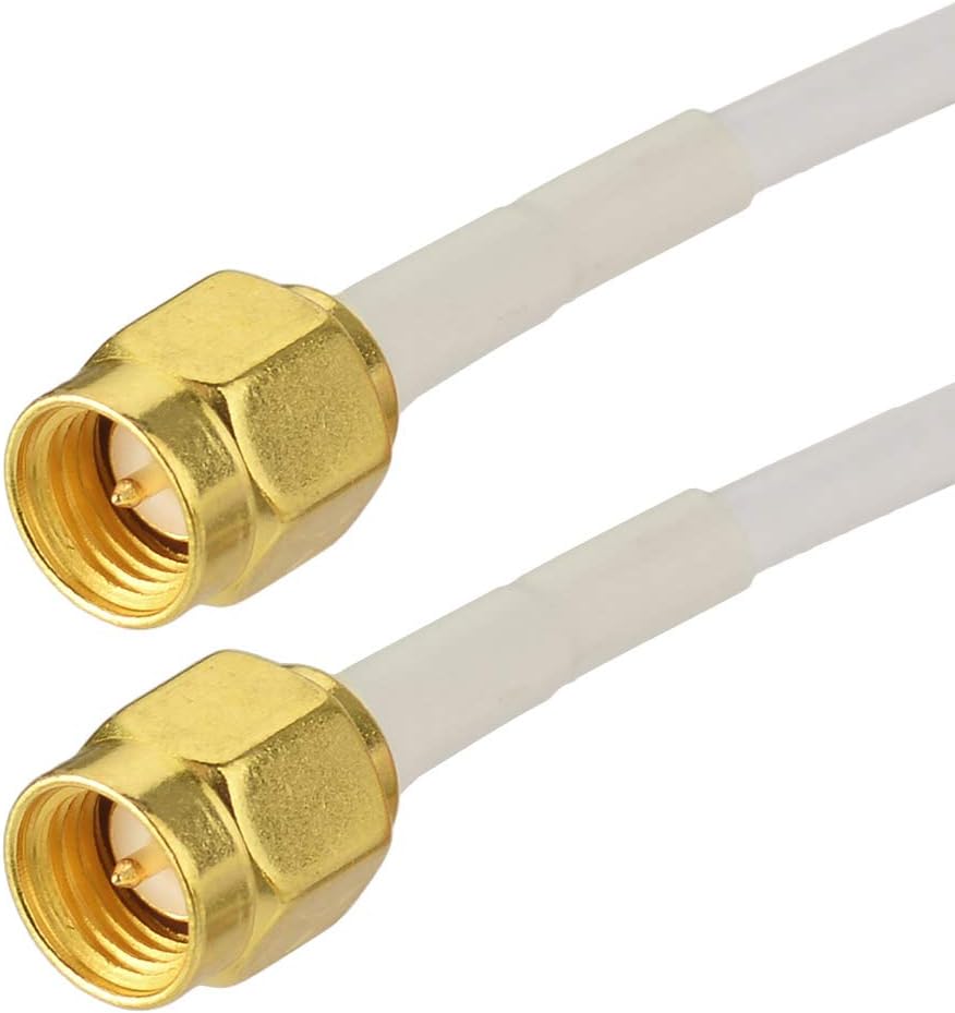 Superbat Omnidirectional MIMO Antenna 10dbi 4G LTE Outdoor Wall Mount Waterproof Antenna with 2 SMA /TS9 Connectors for Hotspot Routers Trail Camera etc.