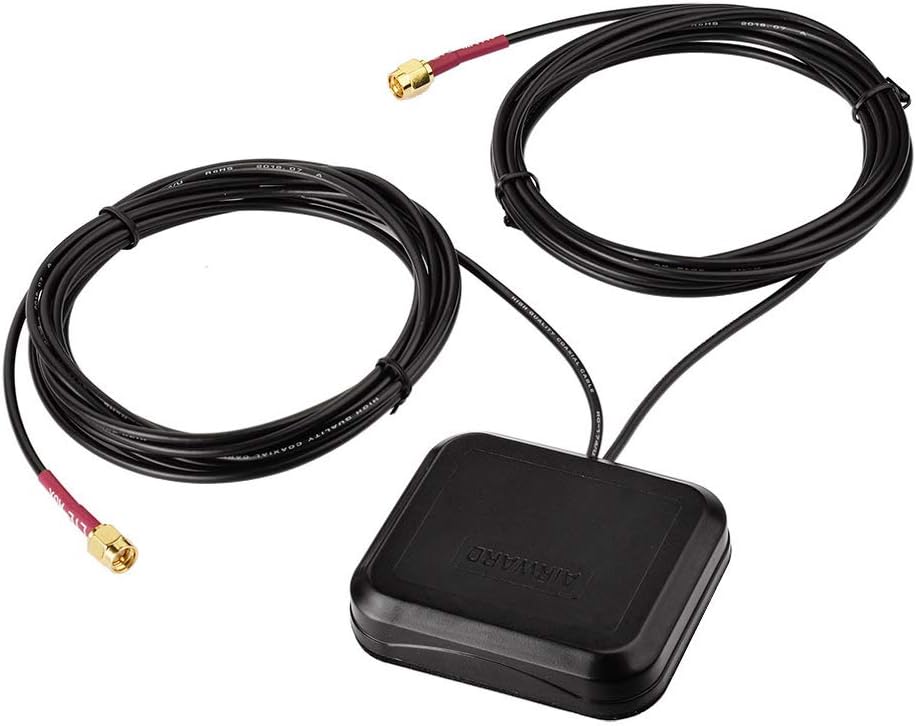 Superbat 4G LTE Antenna Dual Band MIMO Magnetic Mount Omni-Directional Dual SMA Male Antenna for Verizon AT&T T-Mobile Sprint 4G LTE Router Gateway Modem Wireless Router