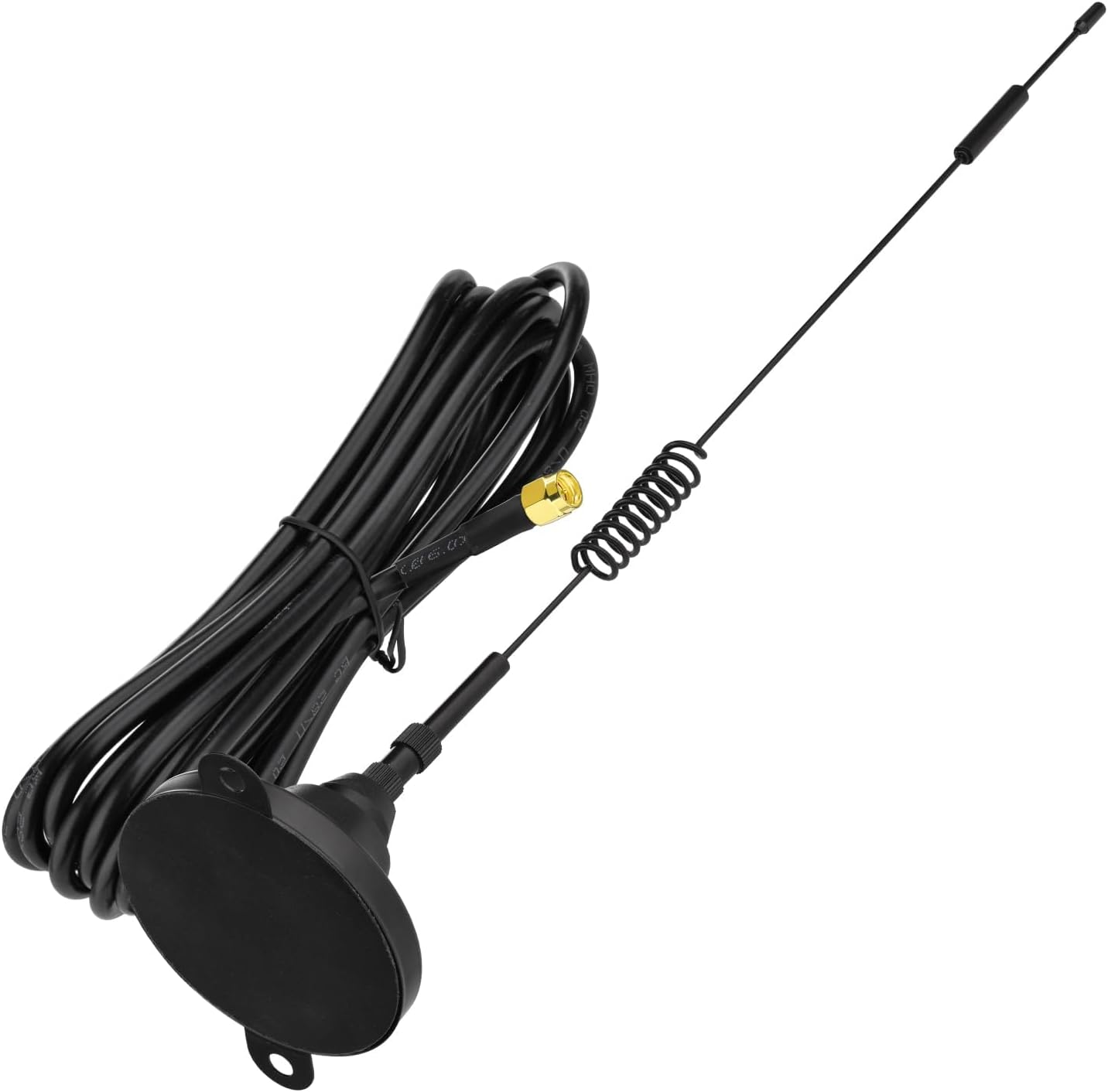 SUPERBAT 4G LTE Antenna 7dbi 698-2700MHZ Magnetic Base SMA Male Antenna for Router M2M Gateway CPE Router Vehicle Car Mobile Cellular MMDVM Hotspot