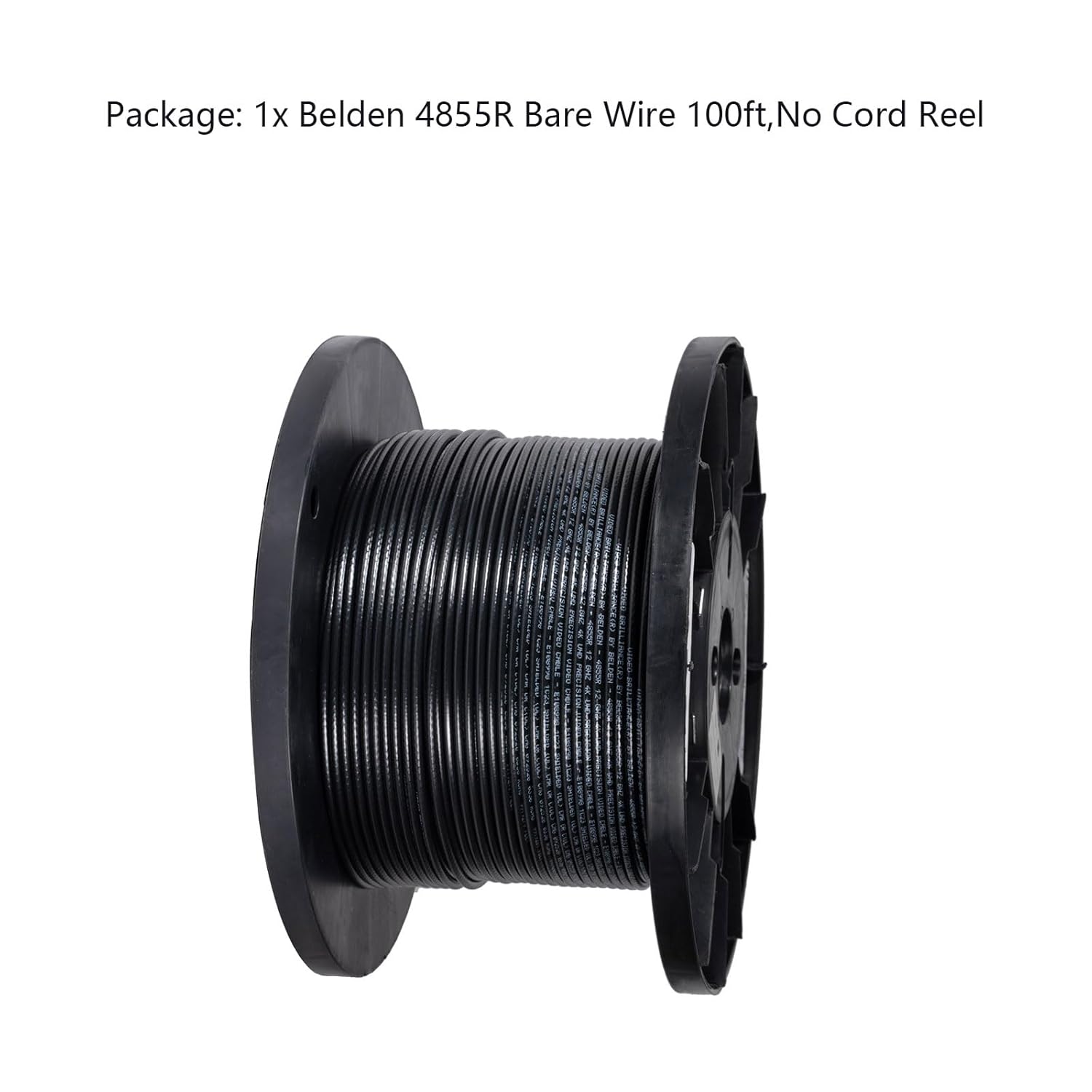 Superbat 75 Ohm Belden 4855R SDI Video Cable 100ft,Thin and Flexible UHD Precision Video Cable,Support 3G/6G/HD/12G-SDI/4K,for Surveillance Video Security Camera CCTV Systems Video Coaxial Cable