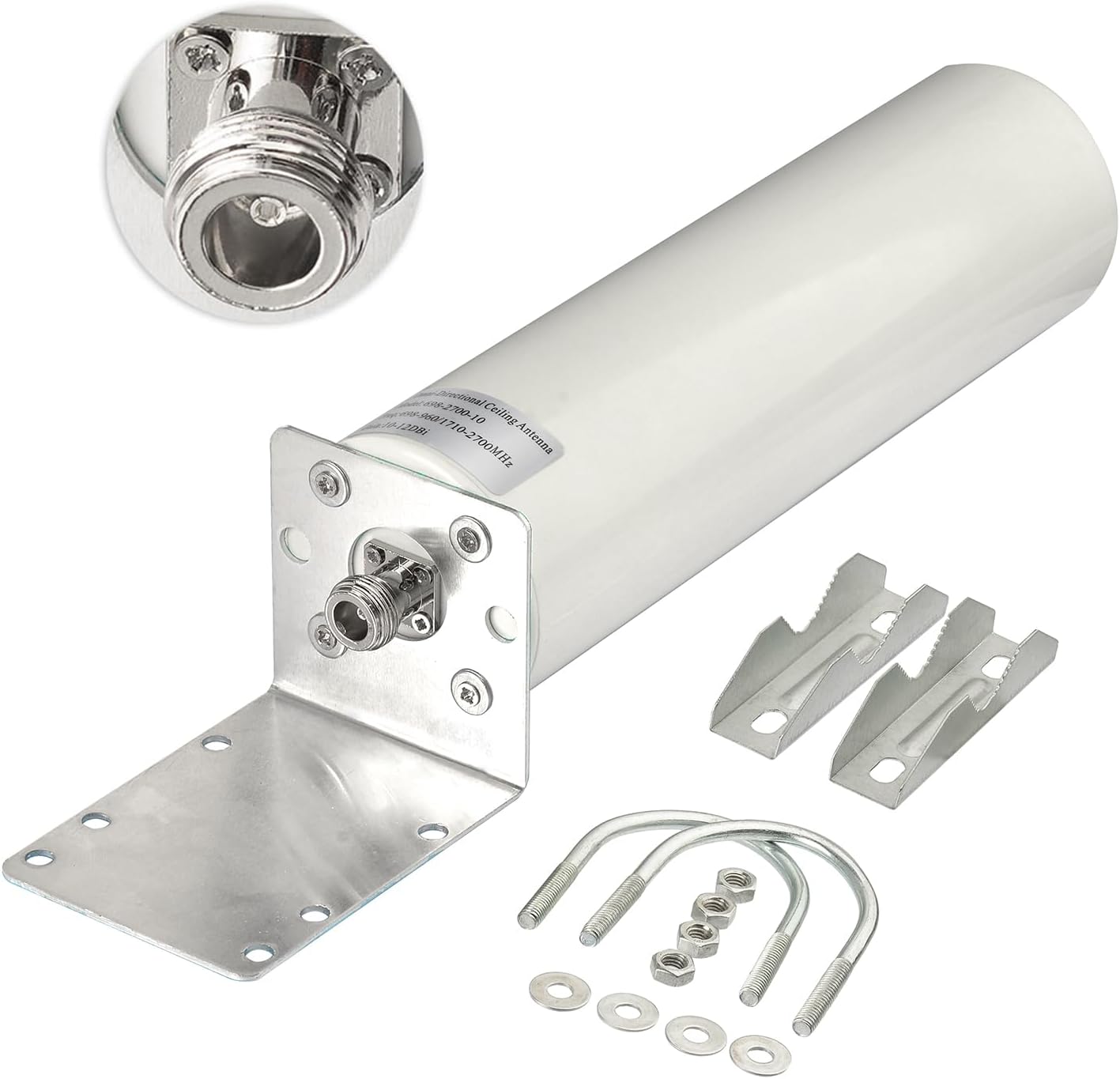 Superbat 4G LTE Outdoor Wall Mount Waterproof Antenna Type N Female Antenna for Verizon AT&T T-Mobile Sprint 4G LTE Router Gateway Cellular Modem