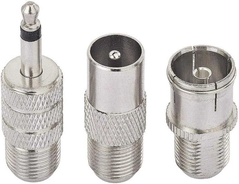 Superbat Telescopic FM Antenna for Stereo Receiver Indoor, FM Radio Antenna 75 Ohm UNBAL for Yamaha Onkyo Denon Table Top Home Theater Receiver Radio Receiver Antenna Tuner