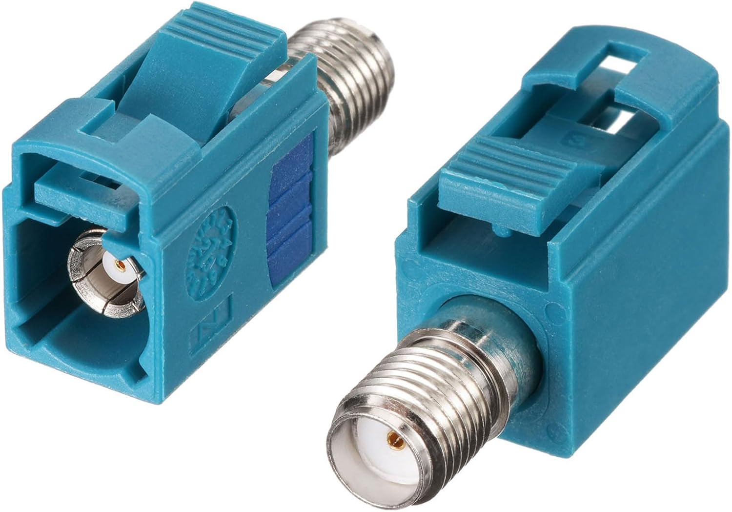 Superbat Fakra Z Female to SMA Female Vehicle GPS Antenna Adapter Connector 2Pcs for GPS Navigation Satellite Radios Car Stereo Android Head Unit 4G LTE Telematics Bluetooth Module