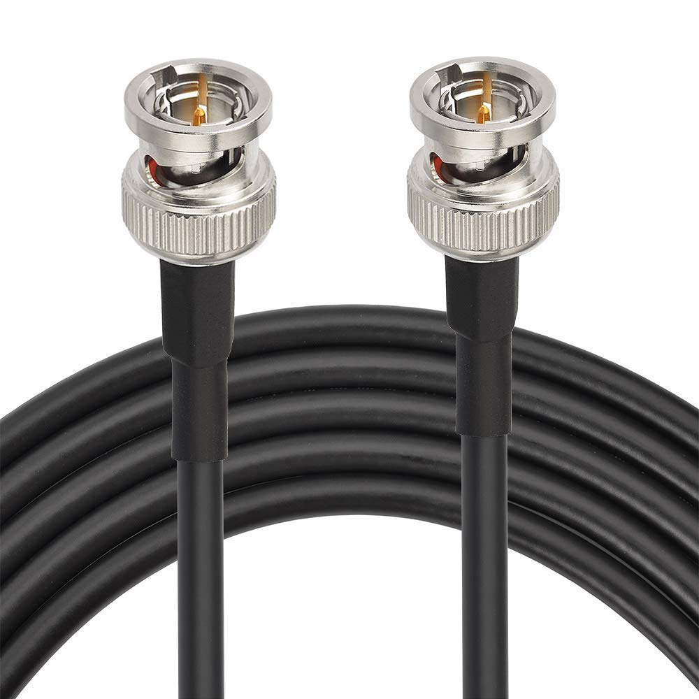 Superbat 3G SDI HD-SDI Cable BNC Jumper Thin Short Belden 1855A - 2M/6ft - Supports HD-SDI/3G-SDI/4K/8K Video,Precision SDI Video Cable (1Pcs)