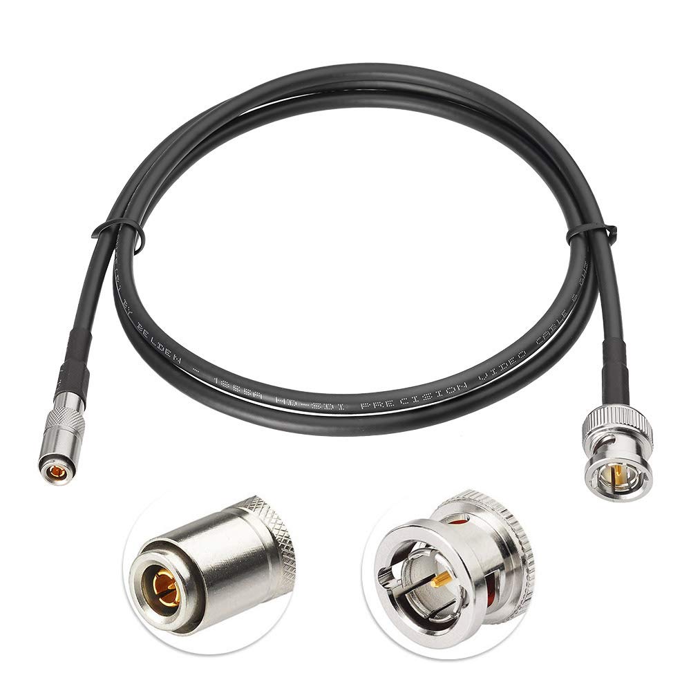 Superbat HD SDI BNC to DIN Cable, DIN 1.0/2.3 to BNC Male Cable (Belden 1855A) - 5ft - for Blackmagic BMCC/BMPCC Video Assist 4K Transmissions HyperDeck Kameras