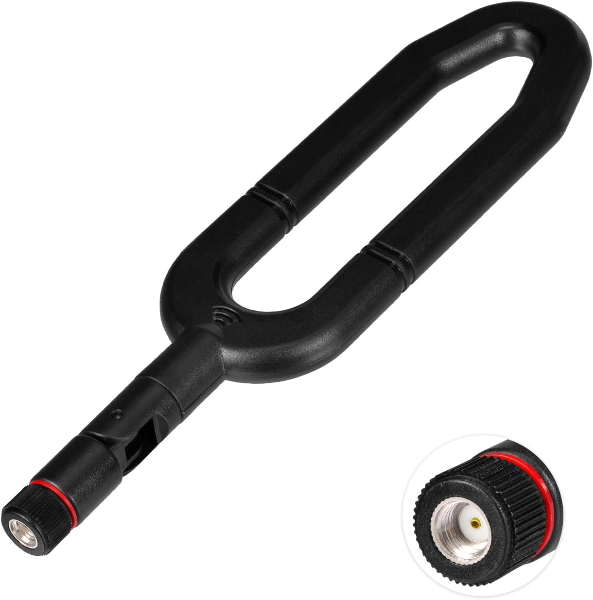 Superbat WiFi Antenna RP-SMA Male 2.4GHz 5GHz 5.8GHz Dual Band Antenna for PC PCI-E WiFi Network Card Router USB Adapter Wireless Camera Monitor etc. 2Pcs