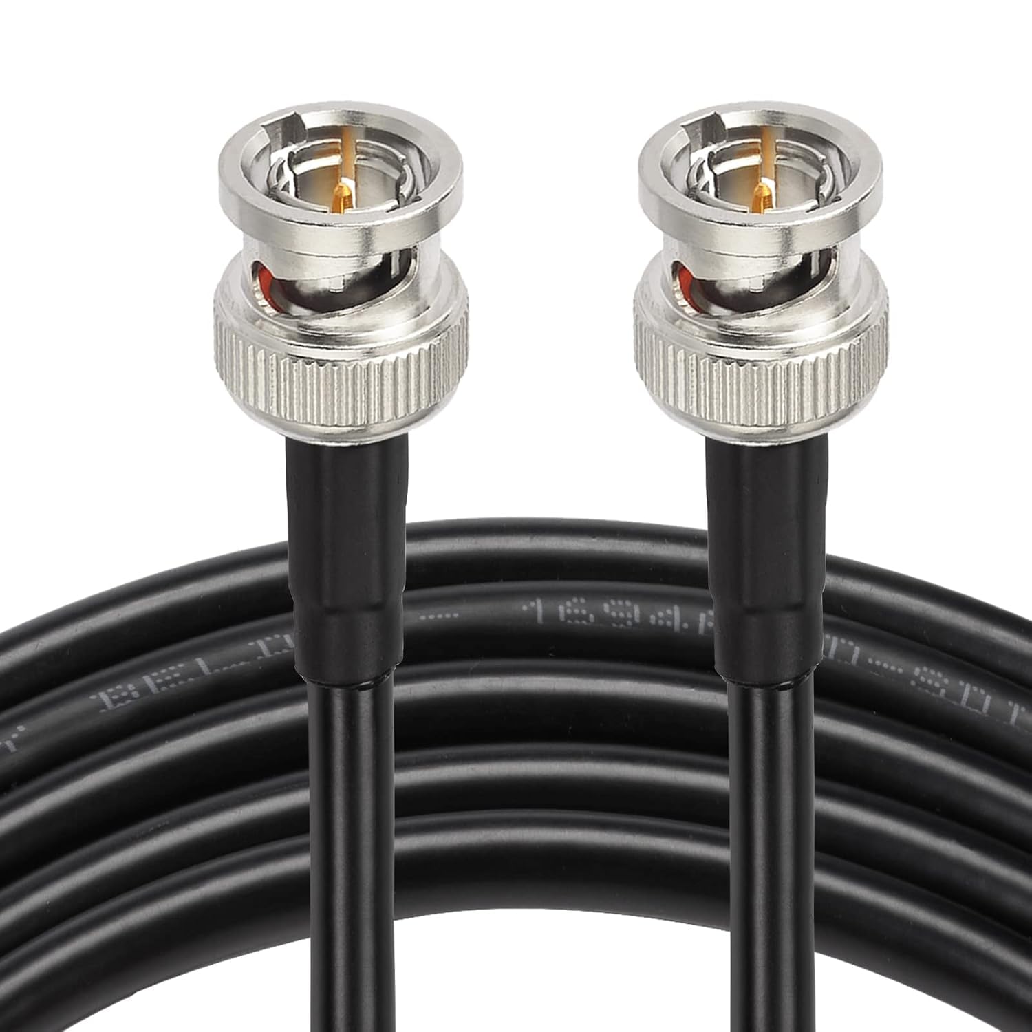 Superbat SDI Cable 50ft BNC Cable 3G/6G/12G (Belden 1694A Black) Supports HD-SDI/3G-SDI/4K/8K Video Security Camera CCTV Systems, SDI Precision Video Wire