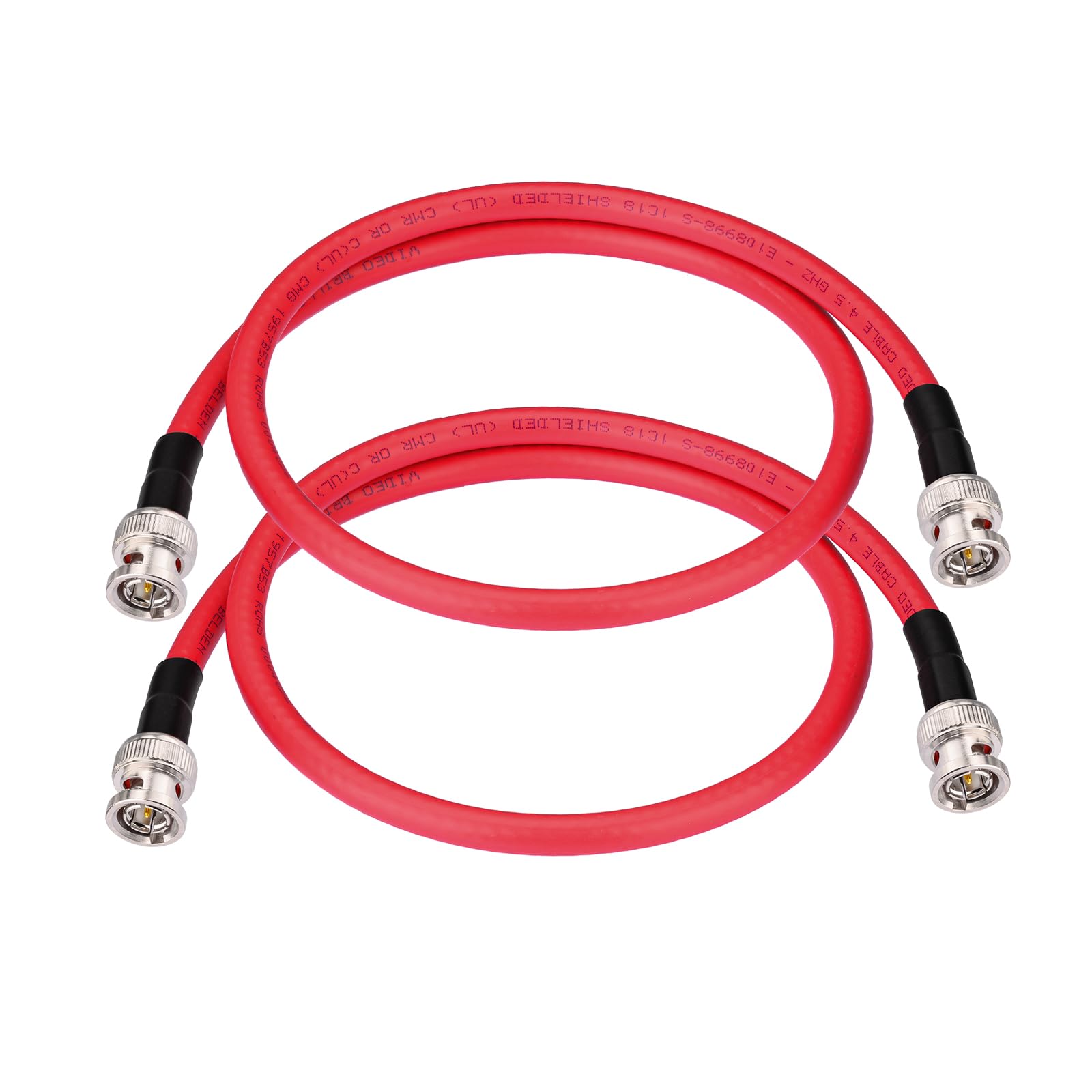 Superbat 10ft SDI Cable, 75ohm, BNC Male, 3G/6G/12G, HD-SDI/3G-SDI/6G-SDI/4K/6K, Video Switcher, Recorder, Security Camera, Converter, 1-Pack