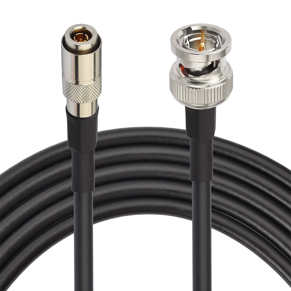 Superbat HD SDI BNC to DIN Cable, DIN 1.0/2.3 to BNC Male Cable (Belden 1855A) - 5ft - for Blackmagic BMCC/BMPCC Video Assist 4K Transmissions HyperDeck Kameras