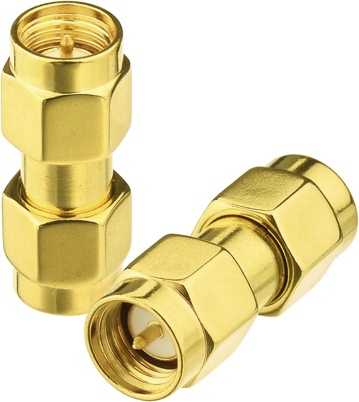 Superbat SMA Male to SMA Female Bulkhead RF Coaxial Cable RG8X Cable 15ft + 3pcs RF Coax SMA Adapter Kit for SDR Antenna Ham Radio,3G 4G LTE Antenna,ADS-B,GPS etc.