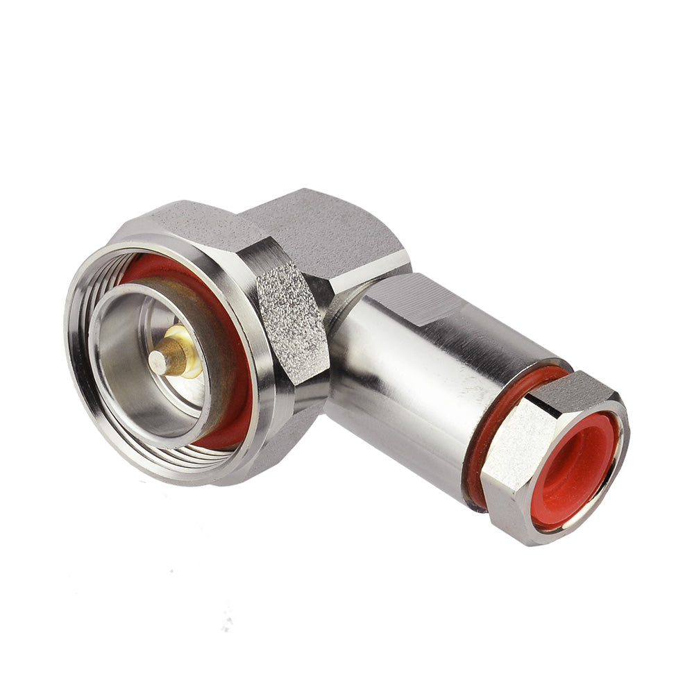 7-16-Din-Clamp-Plug-Right-Angle-for-Corrugated-copper-1-2-cable-RF-Connector_D01-RAC05-42BS00_PT00