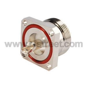 7-16-Din-Female-panel-mount-RF-connector-with-2-56-thread-or-Metric-equivalent_D01-FJHL4-42BS02_PT02
