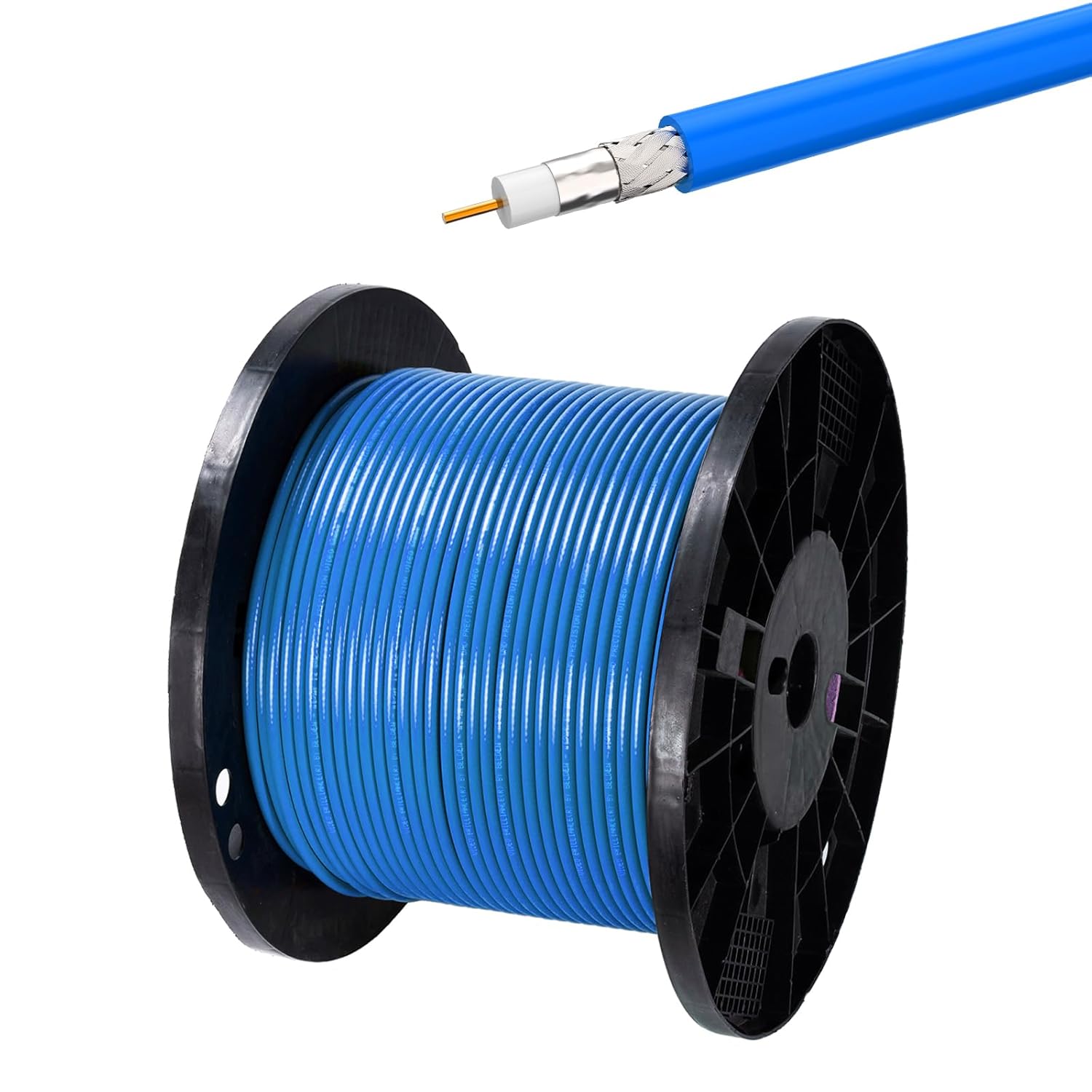 Superbat Belden 1694A Coax Cable 100ft 75 Ohm Coaxial Cable Low Loss Precision Video Wire High Speed Support 3G/6G/12G SDI/4k/8K Video,Professional SDI Applications