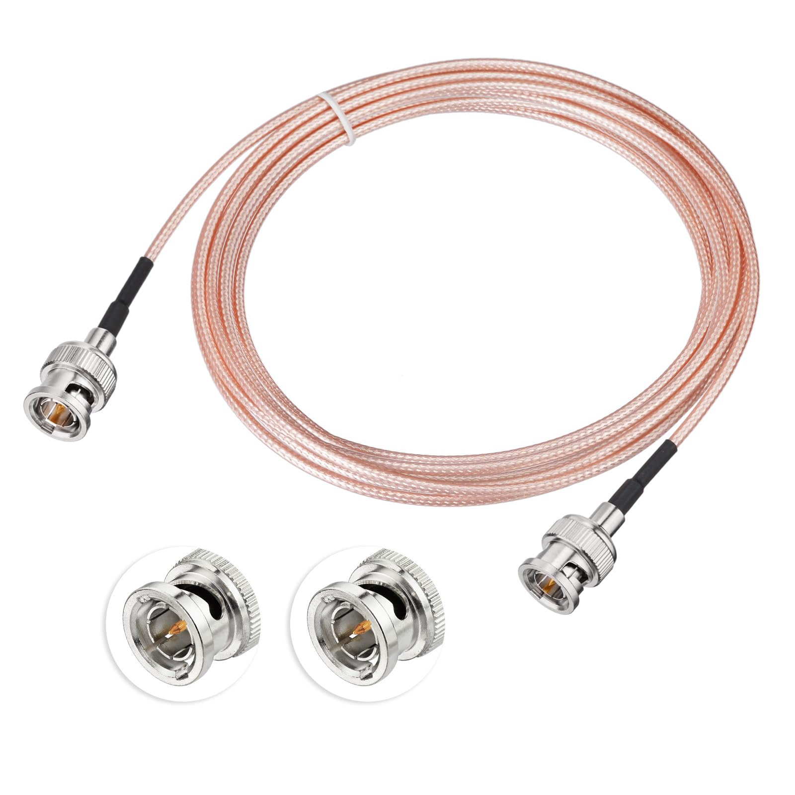 Superbat 5ft SDI Cable - BNC Connector, 75 Ohm RG179 Jumper for Cameras and Video Equipment, Supports HD-SDI/3G-SDI/4K/8K