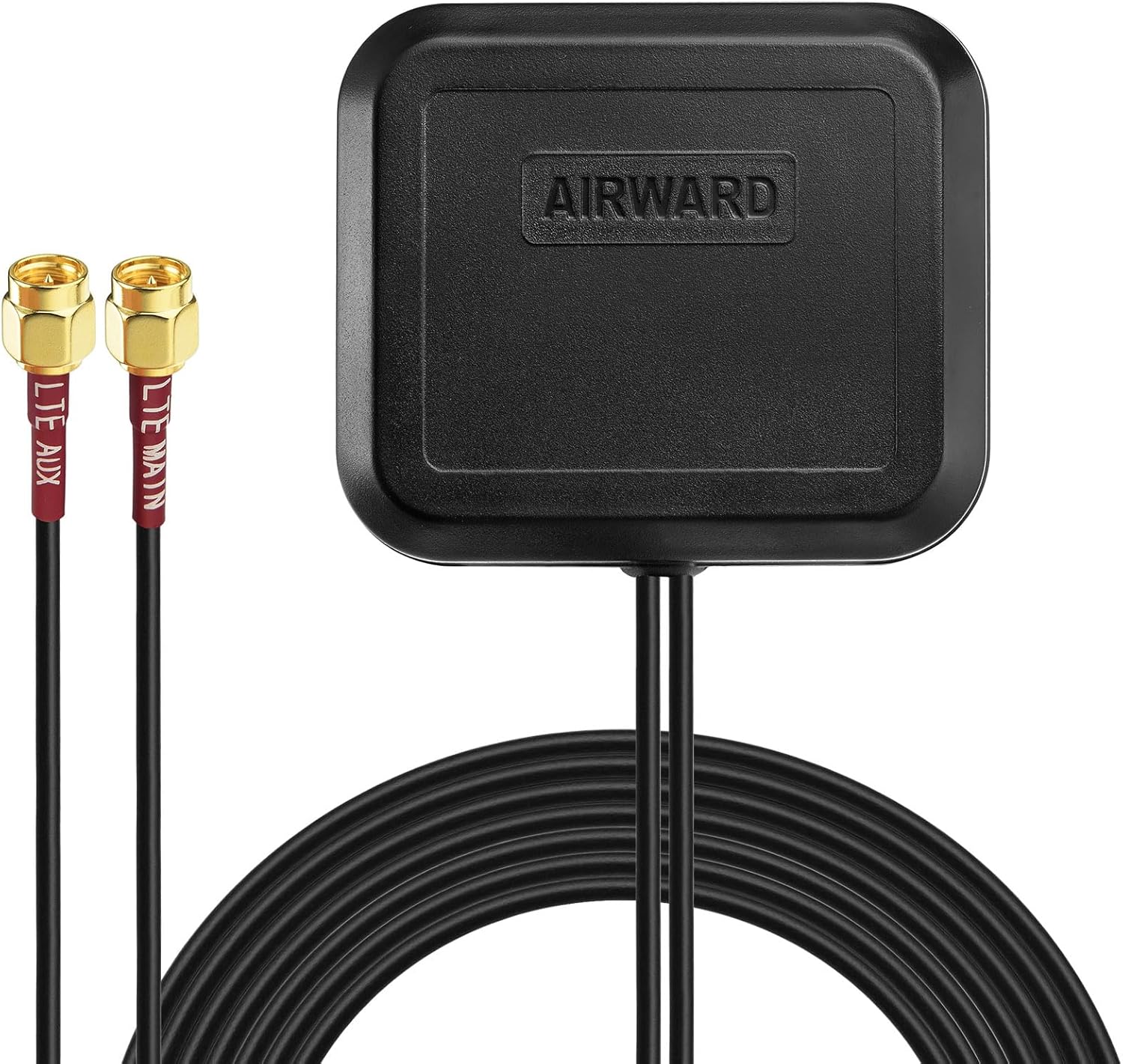 Superbat 4G LTE Antenna Dual Band MIMO Magnetic Mount Omni-Directional Dual SMA Male Antenna for Verizon AT&T T-Mobile Sprint 4G LTE Router Gateway Modem Wireless Router