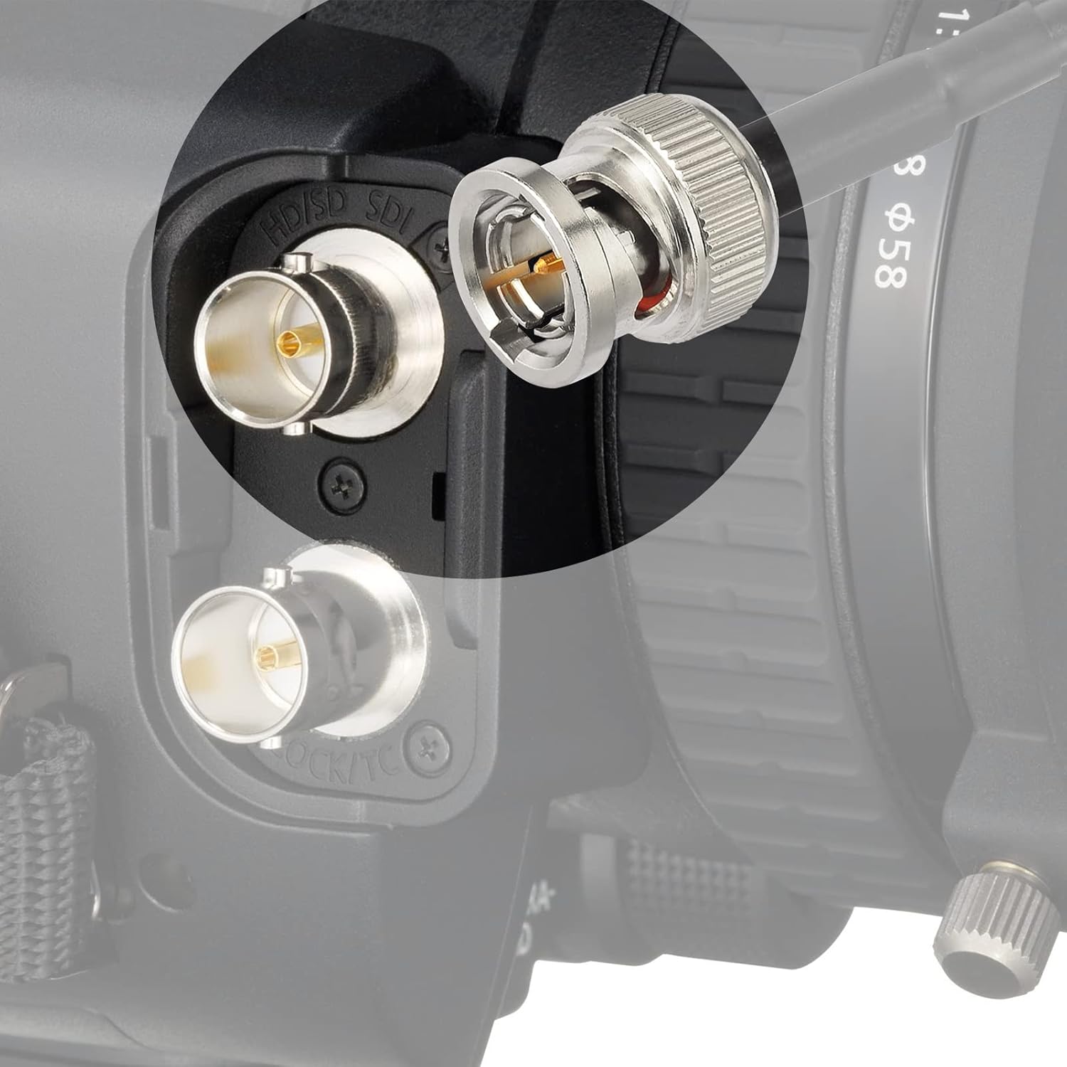 Superbat 3G/6G/12G SDI Cable 4K BNC Cable (Belden 4855R), 1ft/2ft/3ft, Supports 1080p/4K /8K/3G-SDI, UHD Precision Video Cable for Surveillance Camera System