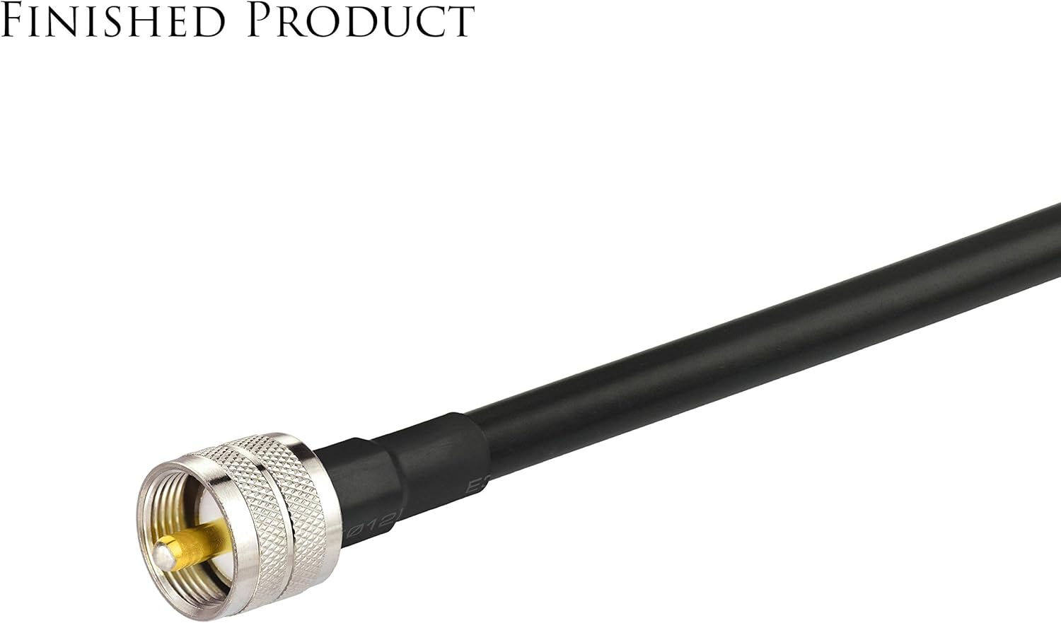 wlaniot PL259 Crimp Connector PL-259 Plug Male Connector pl259 pl-259 UHF Male Solder Connector for LMR-400 RG-213 CB Ham Radio Antenna 2pcs