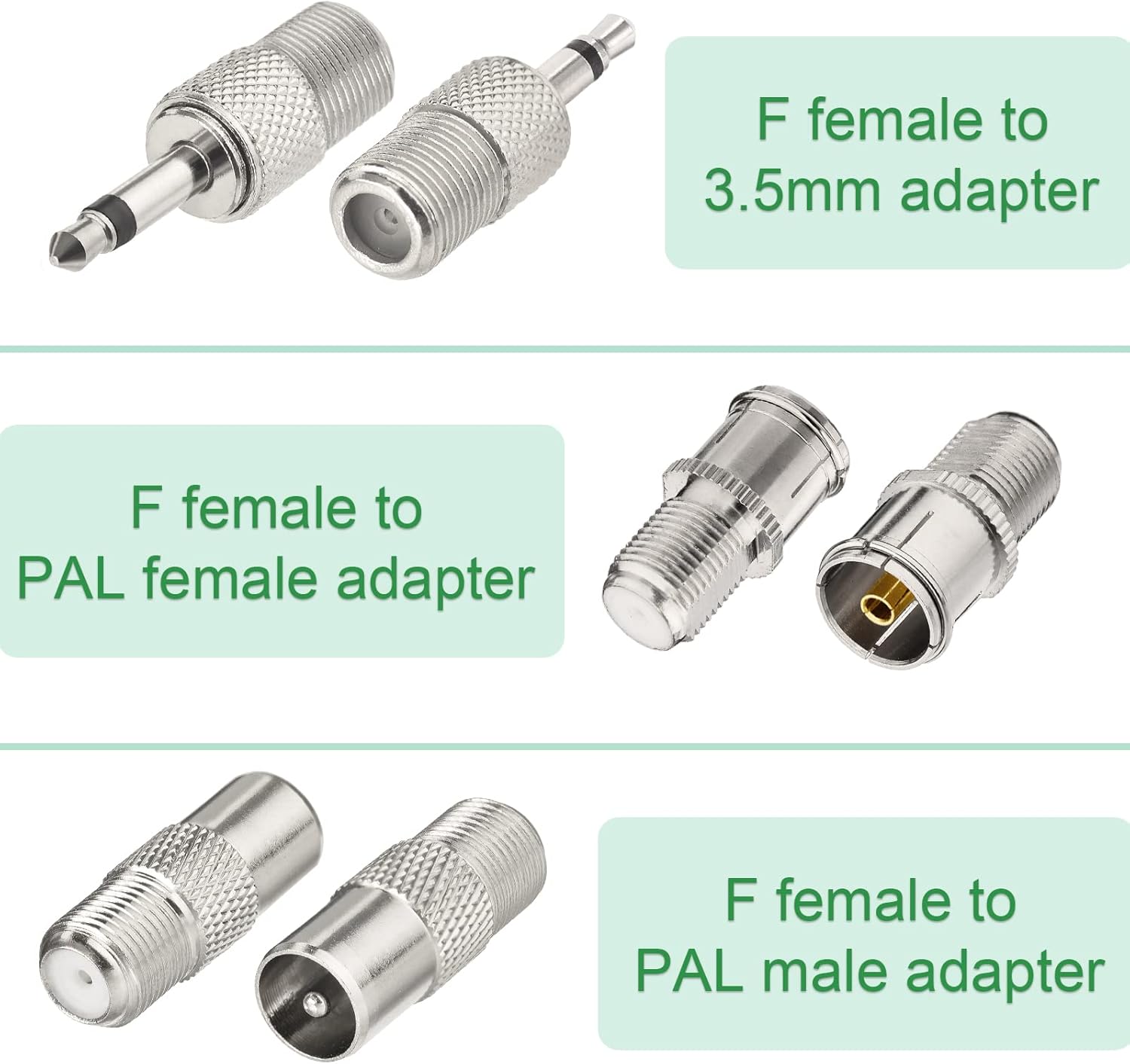 Click to see full view Superbat FM Antenna Telescopic 75 Unbal F Type Connector Radio Replacement Antenna with Adapter for TV AM FM Radio Stereo Receiver Bose Wave Radio etc.