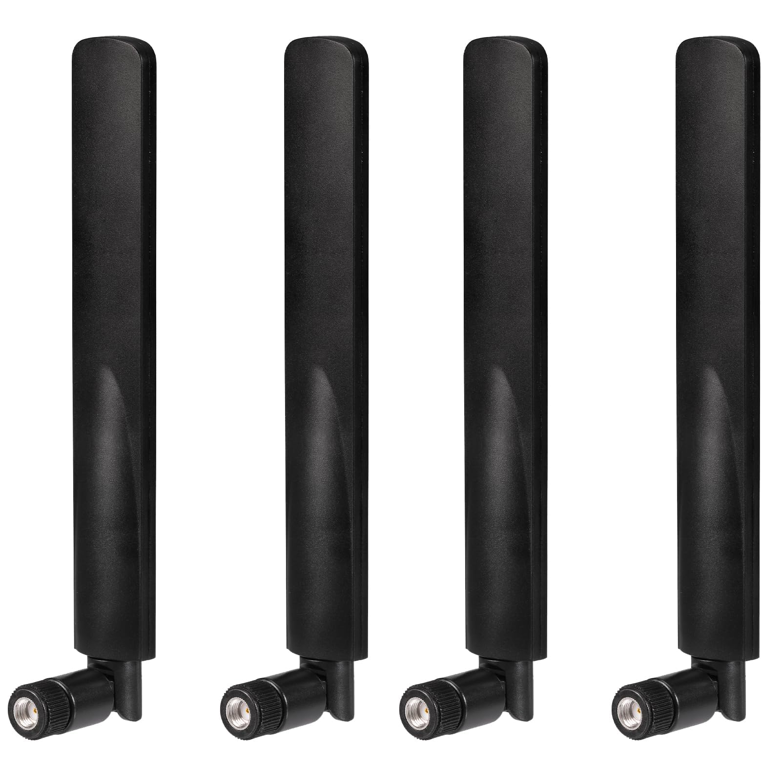 Superbat RP-SMA Antenna 2.4GHz 5GHz 5.8GHz Dual Band WiFi Antenna for Desktop PC Router Wireless SDI Video Receiver Camera Monitor etc. 2-Pack