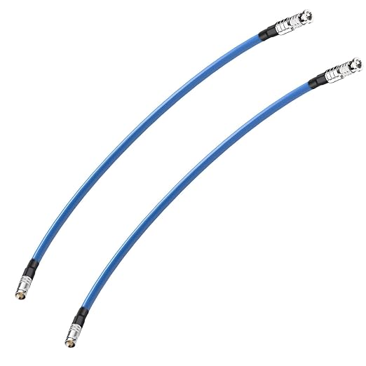 Superbat HD-BNC Male to BNC Female Cable Belden 1694A 18AWG 3G/6G/HD-SDI Cable 75 Ohm Supports 4K/8K Video for Broadcast & Cameras 2-Pack