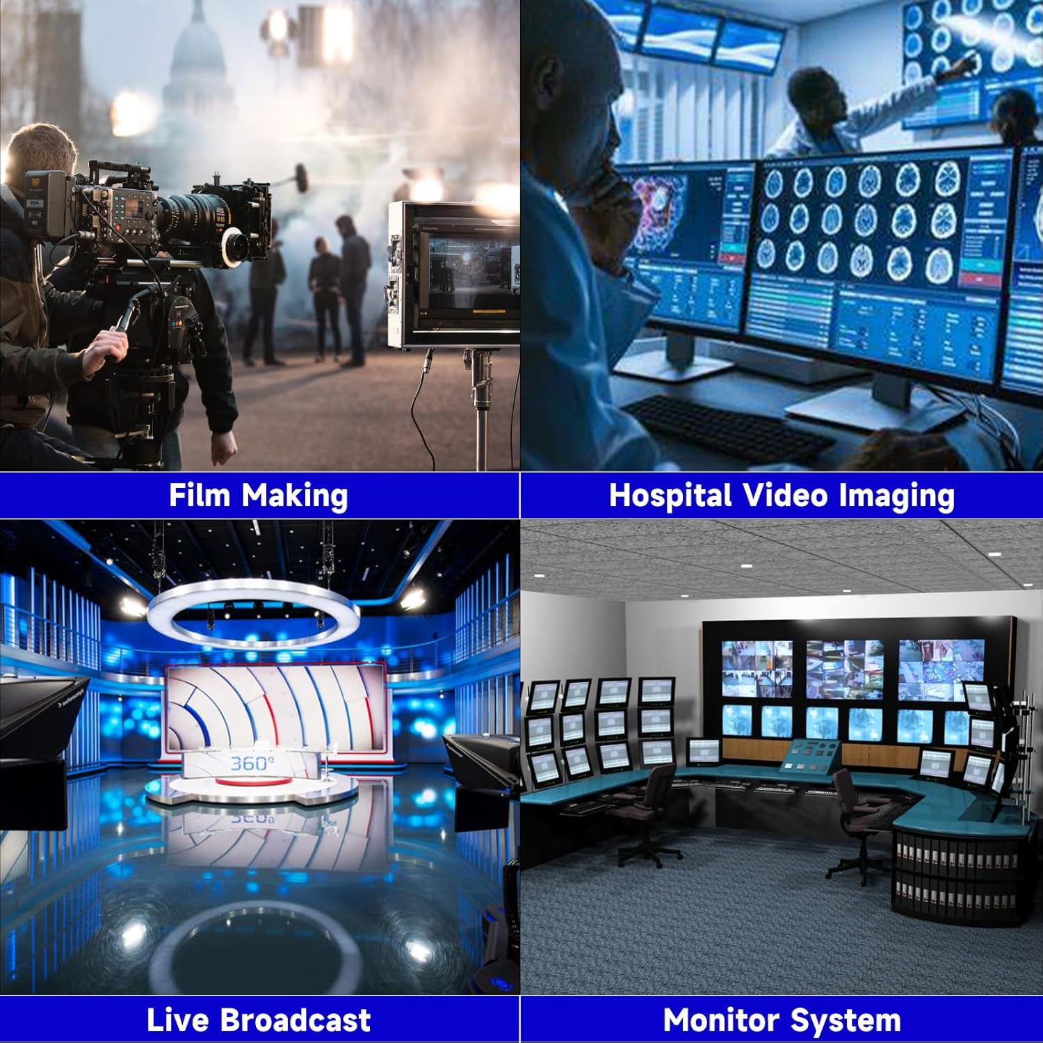 Superbat SDI Cable 75 Ohm BNC Cable RG179 Thin 3G/6G SDI Video Cable 3ft for Camcorders SDI Video Splitter SDI Monitor Switcher,Supports HD-SDI/3G-SDI/4K/8K Video (Black,2-Pack)