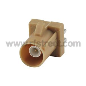Fakra-SMB-Male-PCB-mount-Plug-End-Launch-Beige-Blutooth-RF-connector_F03-SPEDM-I_PT02