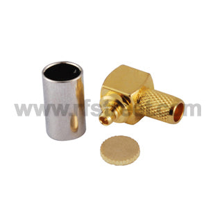 MMCX-Crimp-Plug-Right-Angle-RF-Connector-for-LMR195_M01-RAL19-11BS00_PT00