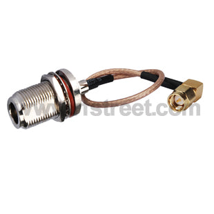 N-female-bulkhead-O-ring-to-SMA-male-Right-Angle-Pigtail-cable-RG316-Custom-RF-cable-assembly_AC-N01BO-S01RA-316-15_PT00