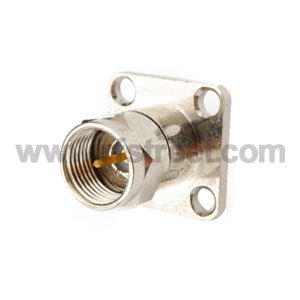RF-Connector-F-4-Hole-Panel-Mount-Plug-with-extended-dielectric-solder-post_F01-FPHL4-41BS00_PT01