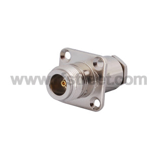 RF-Connector-N-Clamp-Jack-with-4-hole-Panel-Mount-for-LMR195_N01-FJL19HL4-41BS01_PT00