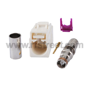 RF-Fakra-Connector-crimp-Jack-white-Radio-With-Phantom-for-lmr195_F03-SJL19-B_PT00