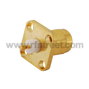 RF-RP-SMA-Connector-4-hole-panel-mount-Plug-with-extended-dielectric-solder-post-terminal_S02-FPHL4-11BS01_PT02