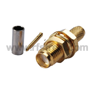 RF-RP-SMA-Connector-Crimp-Jack-male-pin-bulkhead-for-LMR195_S02-BHL19-11BS00_PT00