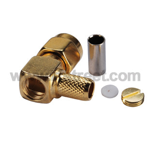 RF-RP-SMA-Connector-Crimp-Plug-female-pin-right-angle-for-LMR195_S02-RAL19-11BS00_PT01