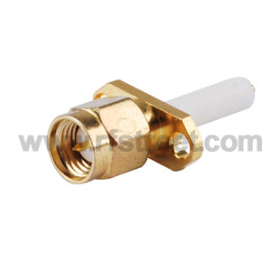 RF-SMA-Connector-2-hole-panel-mount-Plug-with-long-dielectric-and-solder-Post_S01-FPHL2-11BS02_PT00