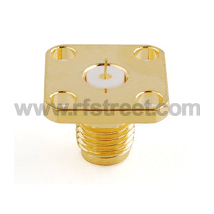 RF-SMA-Connector-4-hole-panel-mount-Jack-with-tab-terminal_S01-FJHL4-11BS00_PT01