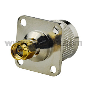 RF-adapter-SMA-Male-to-N-Male-flange-panel-mount-RF-adapter_AD-N01FP-S01FP-41BS00_PT00